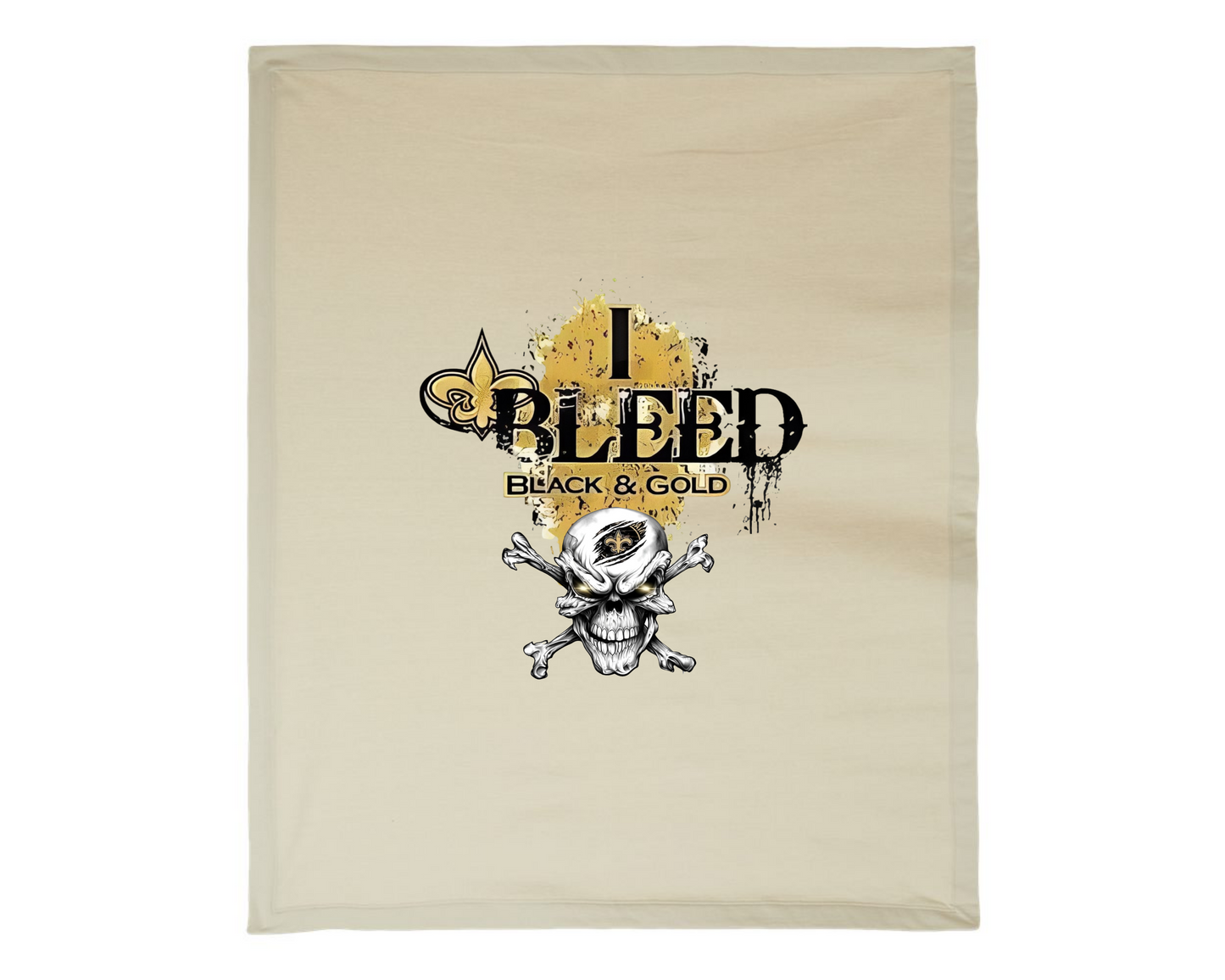 Gildan-Heavy Blend Fleece Stadium Blanket Sand SKU#SGHBSB