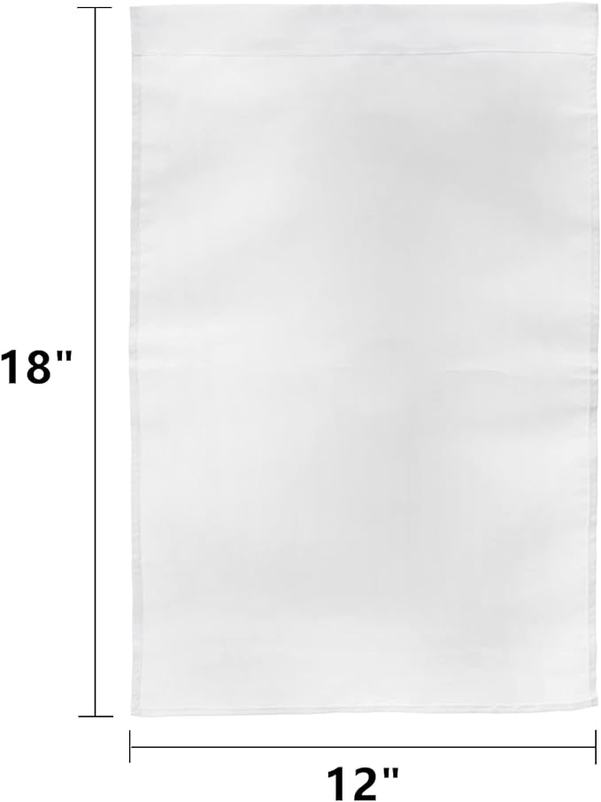 12x18in Single Sided Polyester Garden Flag SKU#12X18SSPGF