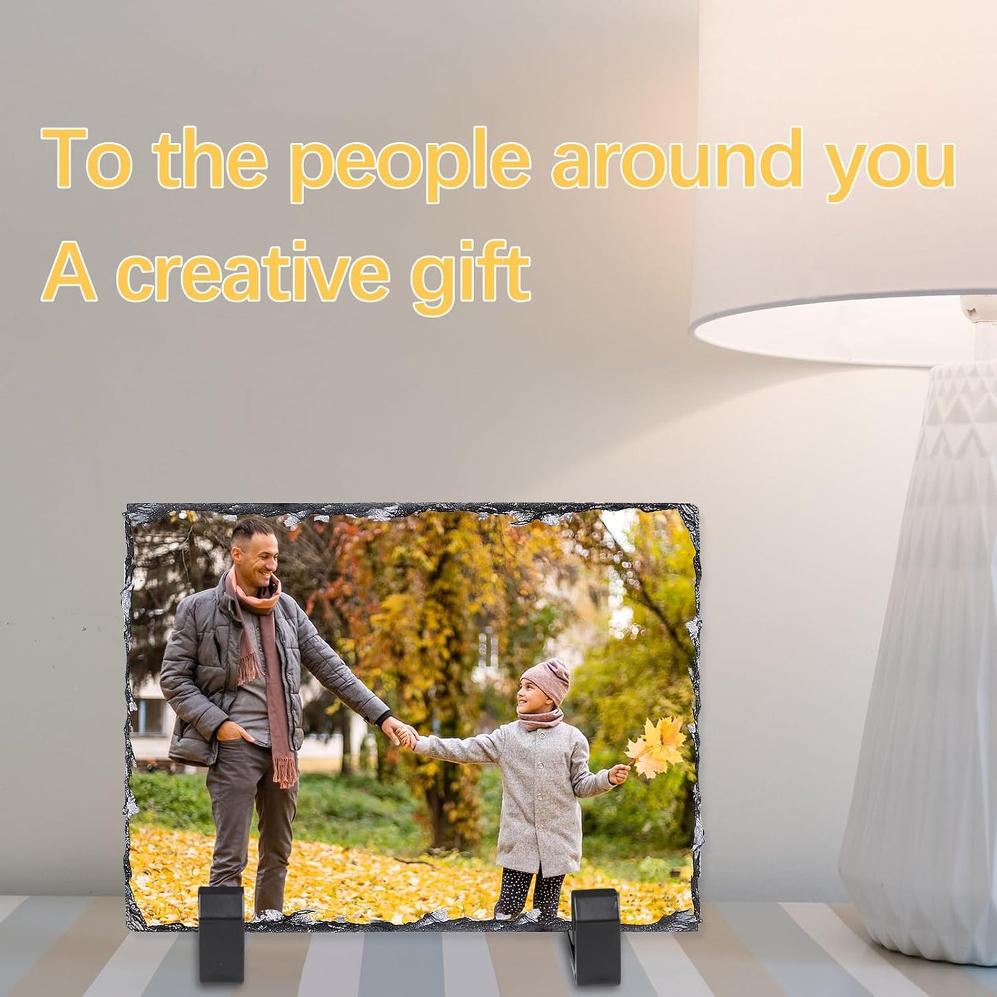 Sublimation Slate Photo Frame 5.7"X7.7" SKU#5.7X7.7SPDF