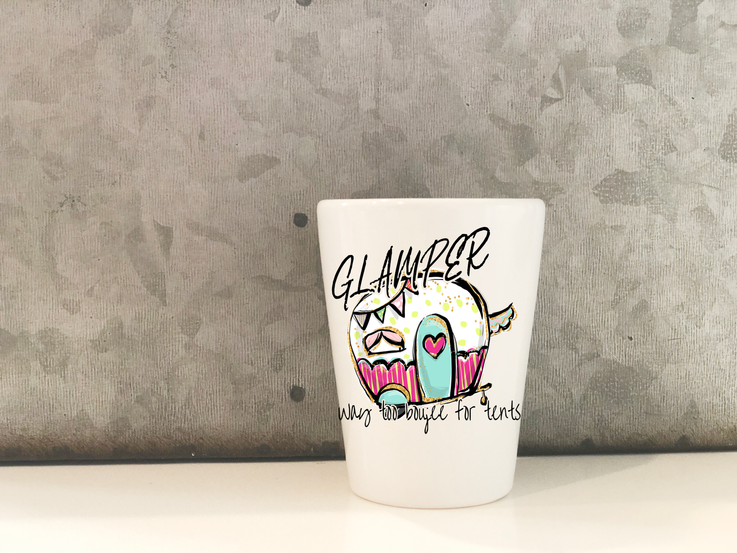 HOGG 1.5oz Shot Glass SKU#1.5HSGSG15