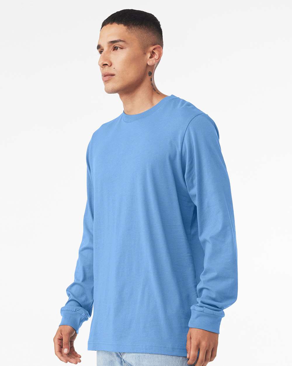 Bella Canva Heather CVC Long Sleeve T 3501CVC SET1 SKU#BCHCVCLST3501CVC