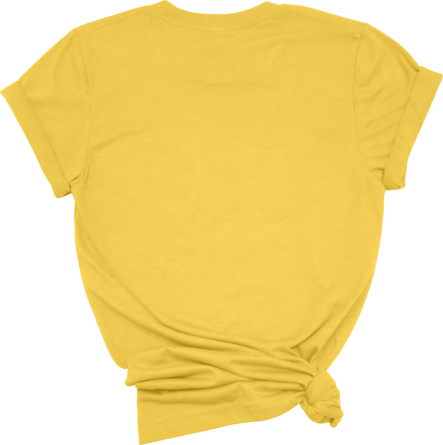 Women's Bella Canva Heather Yellow Shirt SKU#BCHY3001CVC