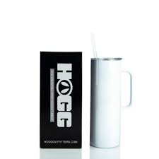HOGG 20oz Hoggdle Skinny Straight Tumbler w/Handle SKU#20HHSST143