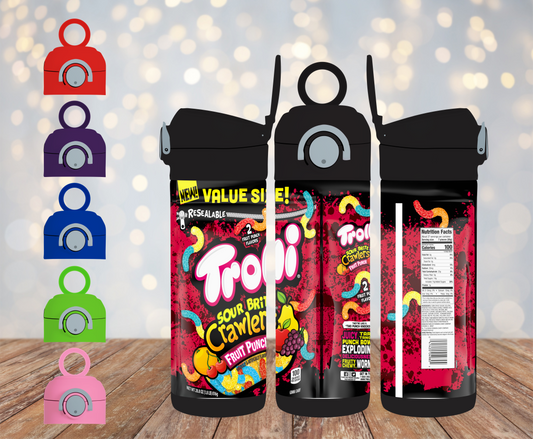 HOGG 12oz Black Sippy Cup Water bottle SKU#12HBSC2293