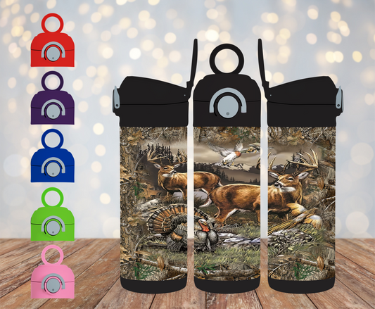 HOGG 12oz Black Sippy Cup Water bottle SKU#12HBSC4227