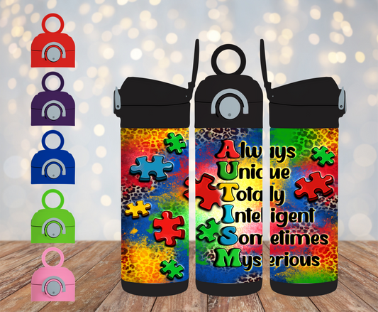 HOGG 12oz Black Sippy Cup Water bottle SKU#12HBSC4241