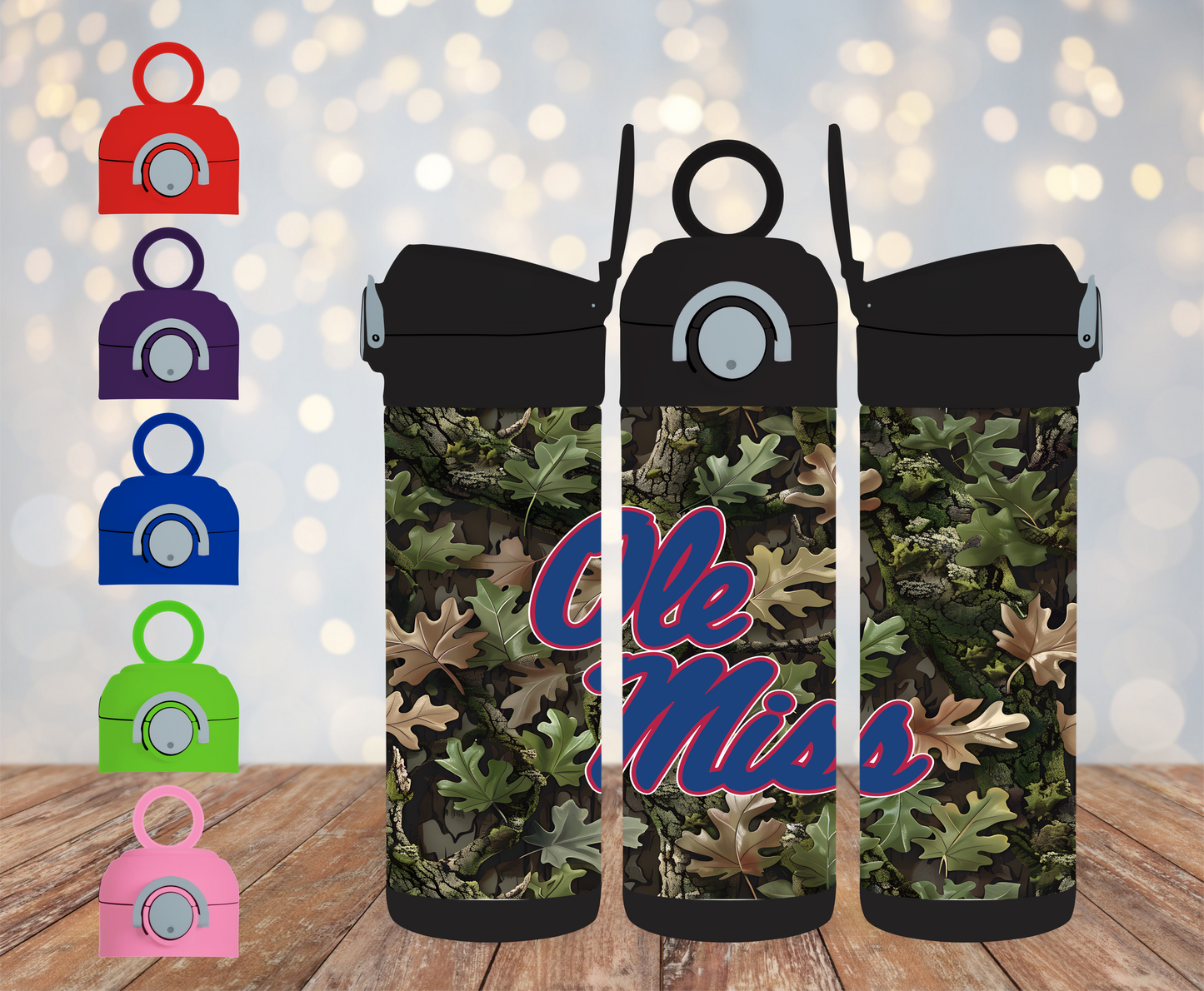 HOGG 12oz Black Sippy Cup Water bottle SKU#12HBSC4252