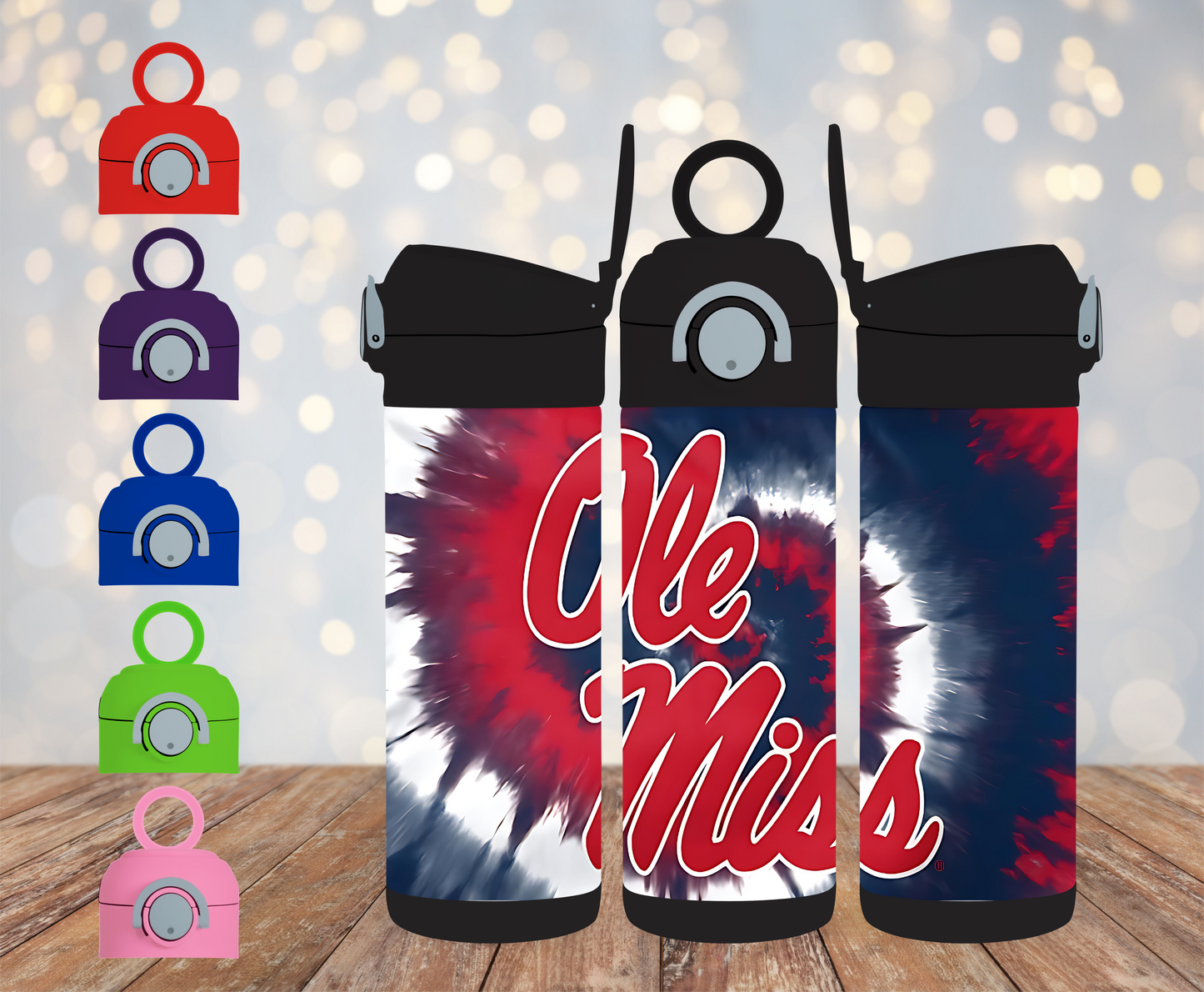 HOGG 12oz Black Sippy Cup Water bottle SKU#12HBSC4254