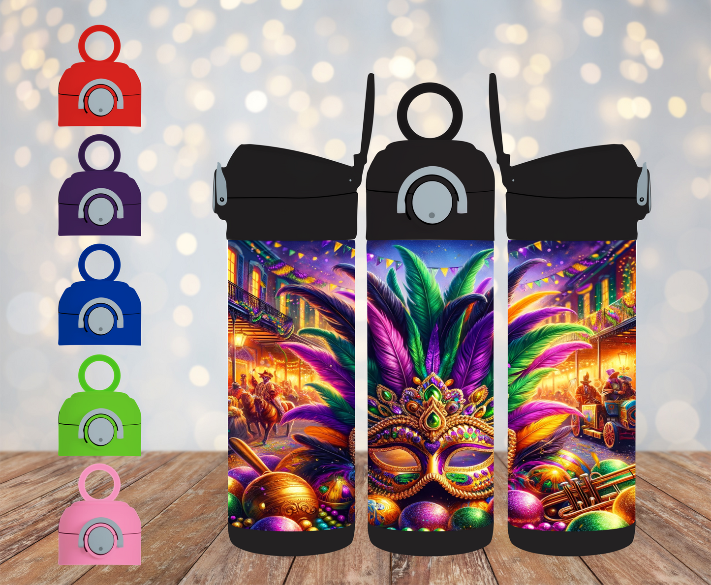 HOGG 12oz Black Sippy Cup Water bottle SKU#12HBSC4309