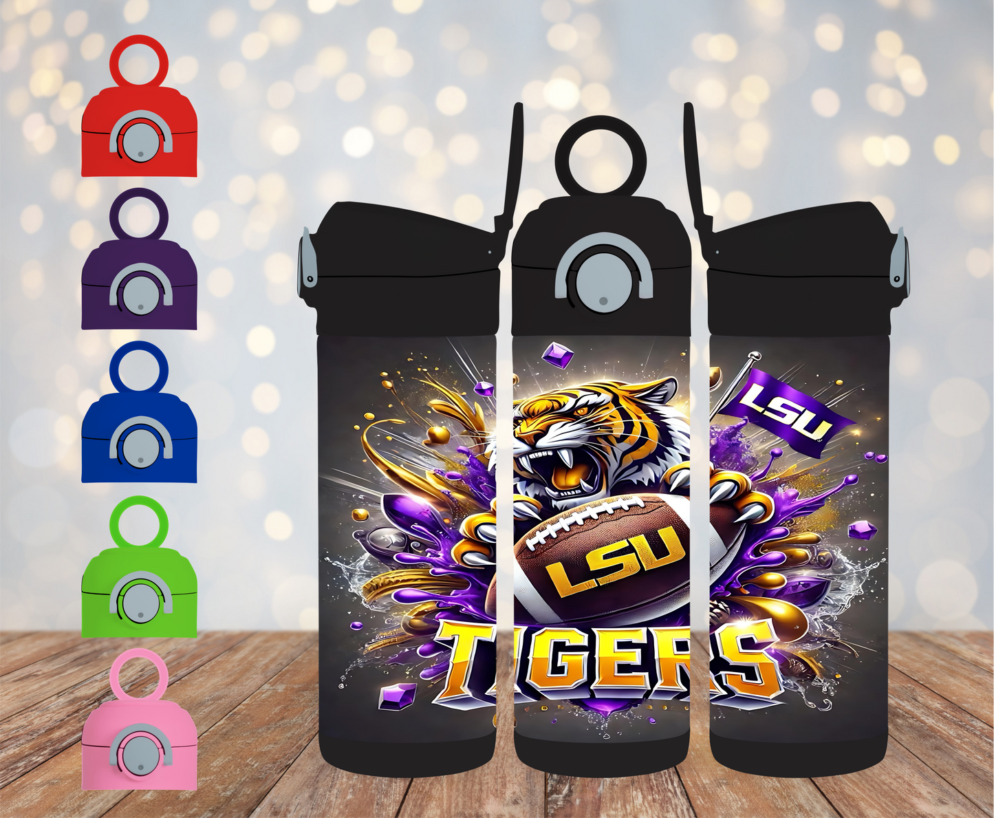 HOGG 12oz Black Sippy Cup Water bottle SKU#12HBSC4425