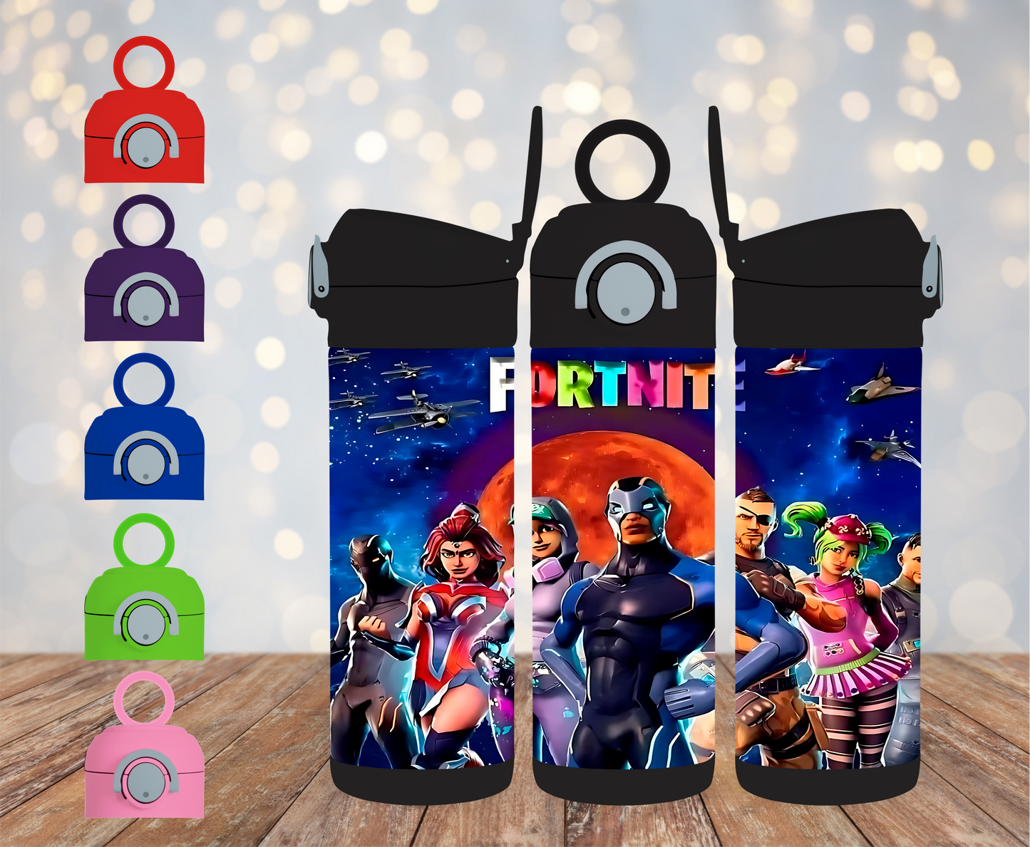 HOGG 12oz Black Sippy Cup Water bottle SKU#12HBSC4474