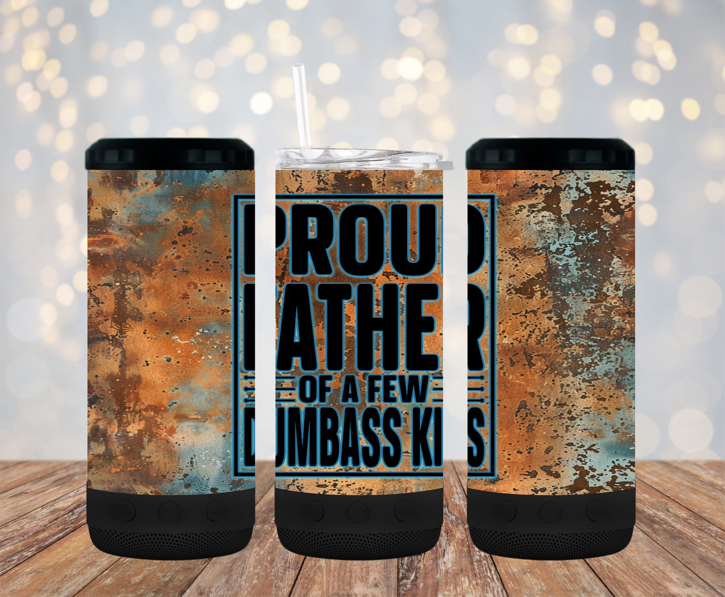 HOGG 4 in 1 Speaker Koozie SKU#14H4N1BSK4418