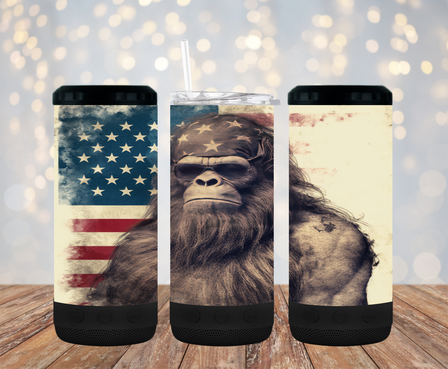 HOGG 4 in 1 Speaker Koozie SKU#14H4N1BSK2605