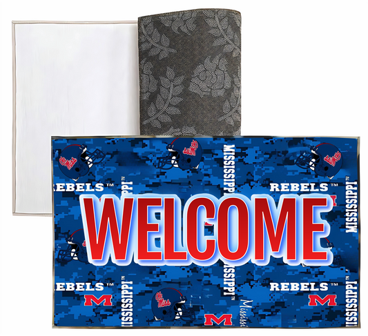 Liberty Bags - Sublimation Dornier Rug Ole Miss Mississippi Welcome  PSB5080 SKU#LBSDRPS508008666000MSRUG15