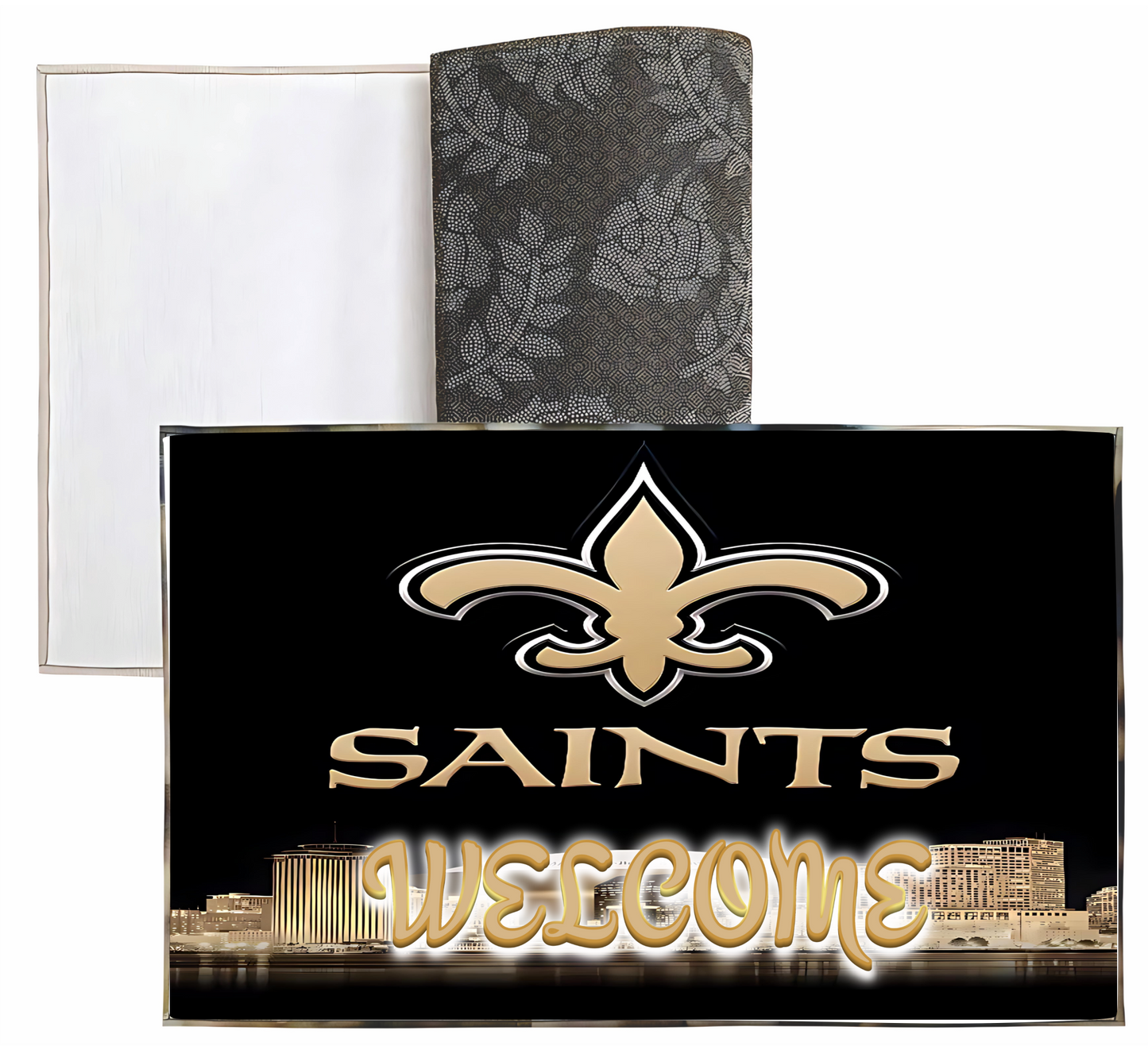 Liberty Bags - Sublimation Dornier Rug Louisiana New Orleans Saints Welcome  PSB5080 SKU#LBSDRPS508008666000LARUG17