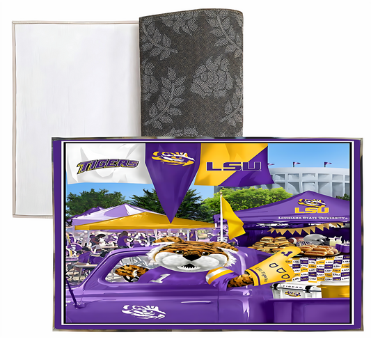 Liberty Bags - Sublimation Dornier Rug Louisiana State University LSU PSB5080 SKU#LBSDRPS508008666000LSRUG26