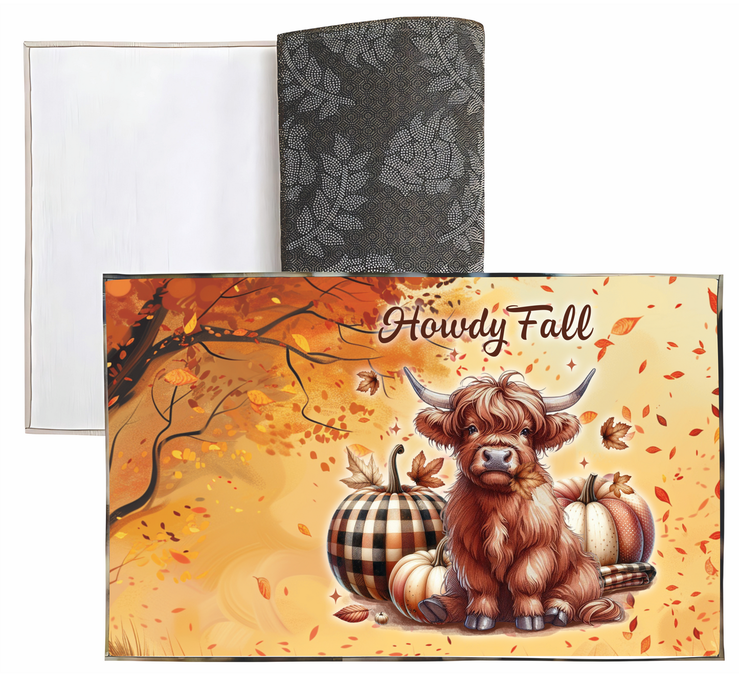 Liberty Bags - Sublimation Dornier Highland Cow Fall Rug PSB5080 SKU#LBSDRPS508008666000RUG69