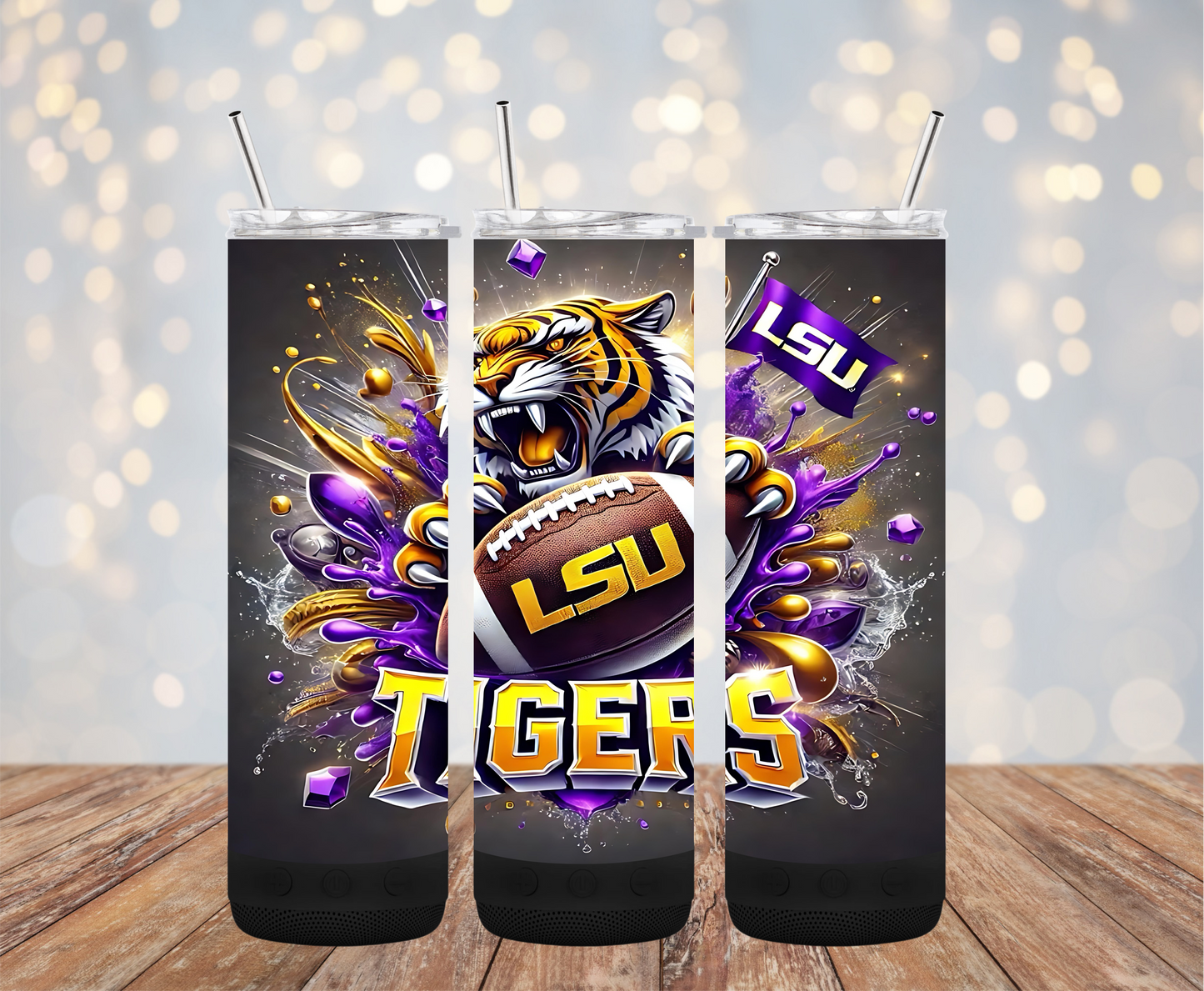 HOGG 20oz Skinny Tumbler with Speaker SKU#20HSST4425