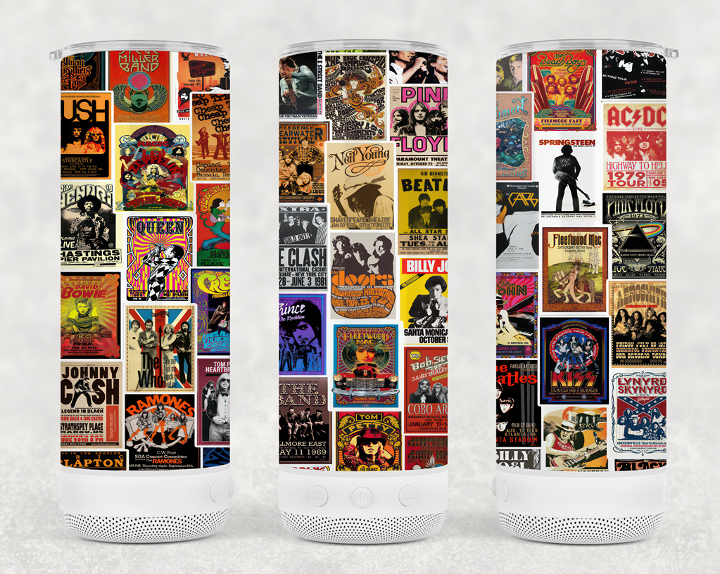 HOGG 20oz Skinny Tumbler with Speaker SKU#20HSST4662