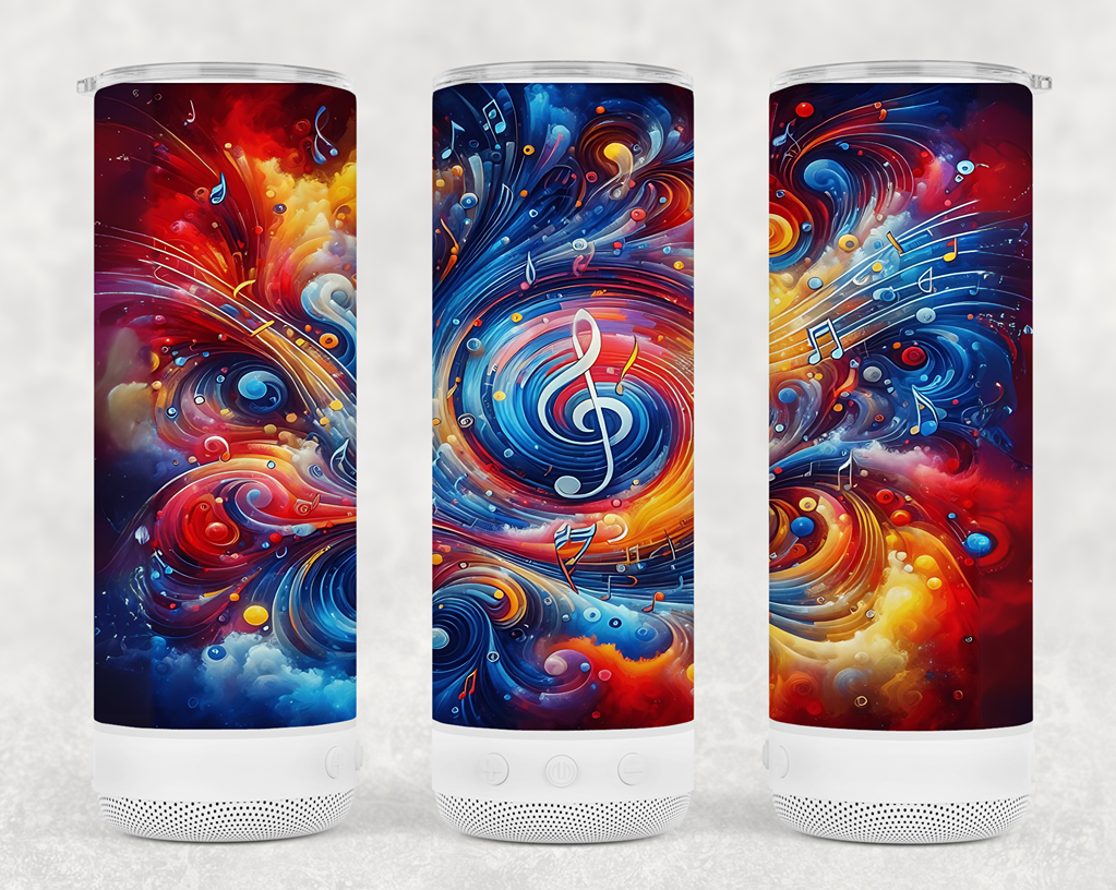 HOGG 20oz Skinny Tumbler with Speaker SKU#20HSST4678