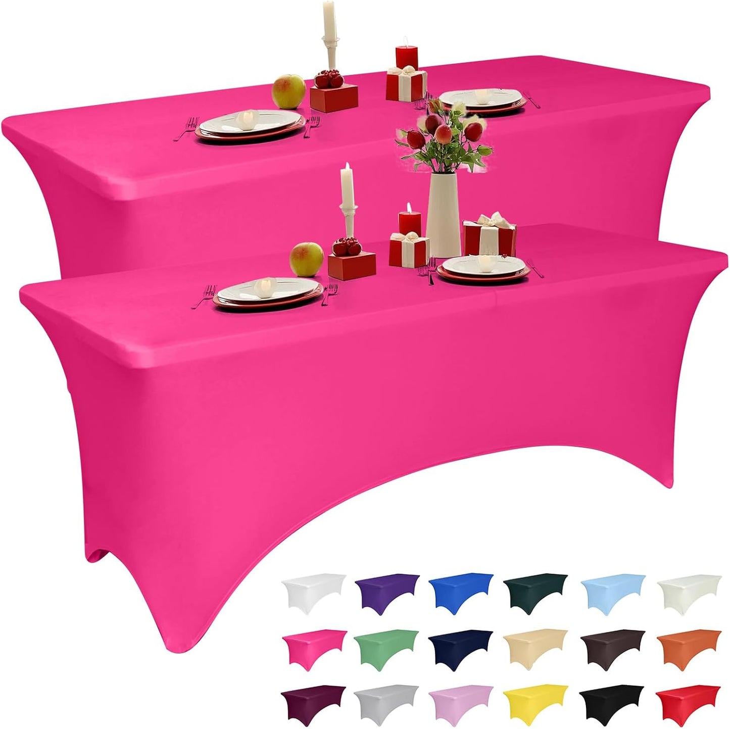 Spandex Waterproof 6' Tablecloths SKU#SW6FT