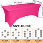 Spandex Waterproof 6' Tablecloths SKU#SW6FT