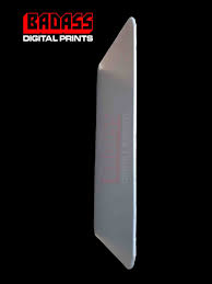 2.5x3.5 Aluminum DBL Sided Business Card Sublimation Blank SKU#BA2.5X3.5DBLBC