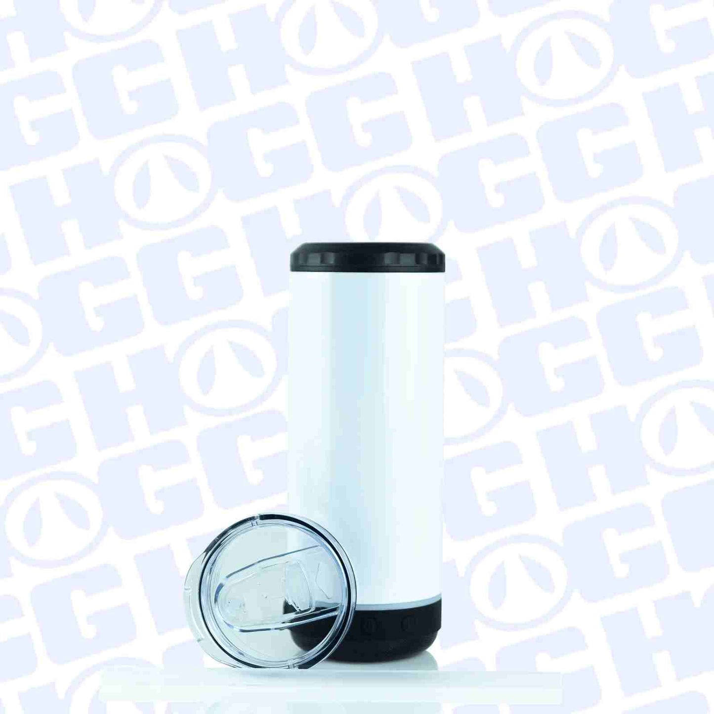 BBHOGG 4 in 1 Speaker Koozie Black Speaker SKU#BB14H4N1BSK