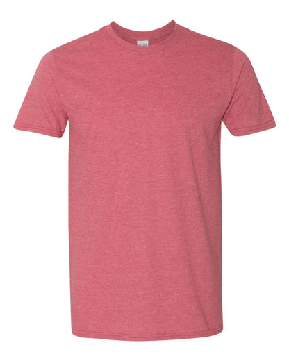 Gildan - Softstyle® T-Shirt - 64000 Heather Cardinal Red SKU#GHCR6400000660