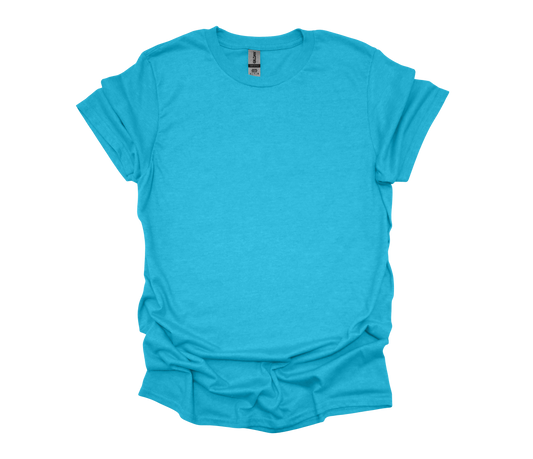 Gildan Heather Galapagos Blue Shirt SKU#GHGB64000