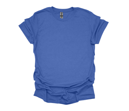 Gildan Heather Royal Blue Shirt SKU#GHRB64000