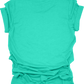 Bella Canva Heather Sea Green Jersey Shirt 3001CVC SKU#BCHSG3001CVC