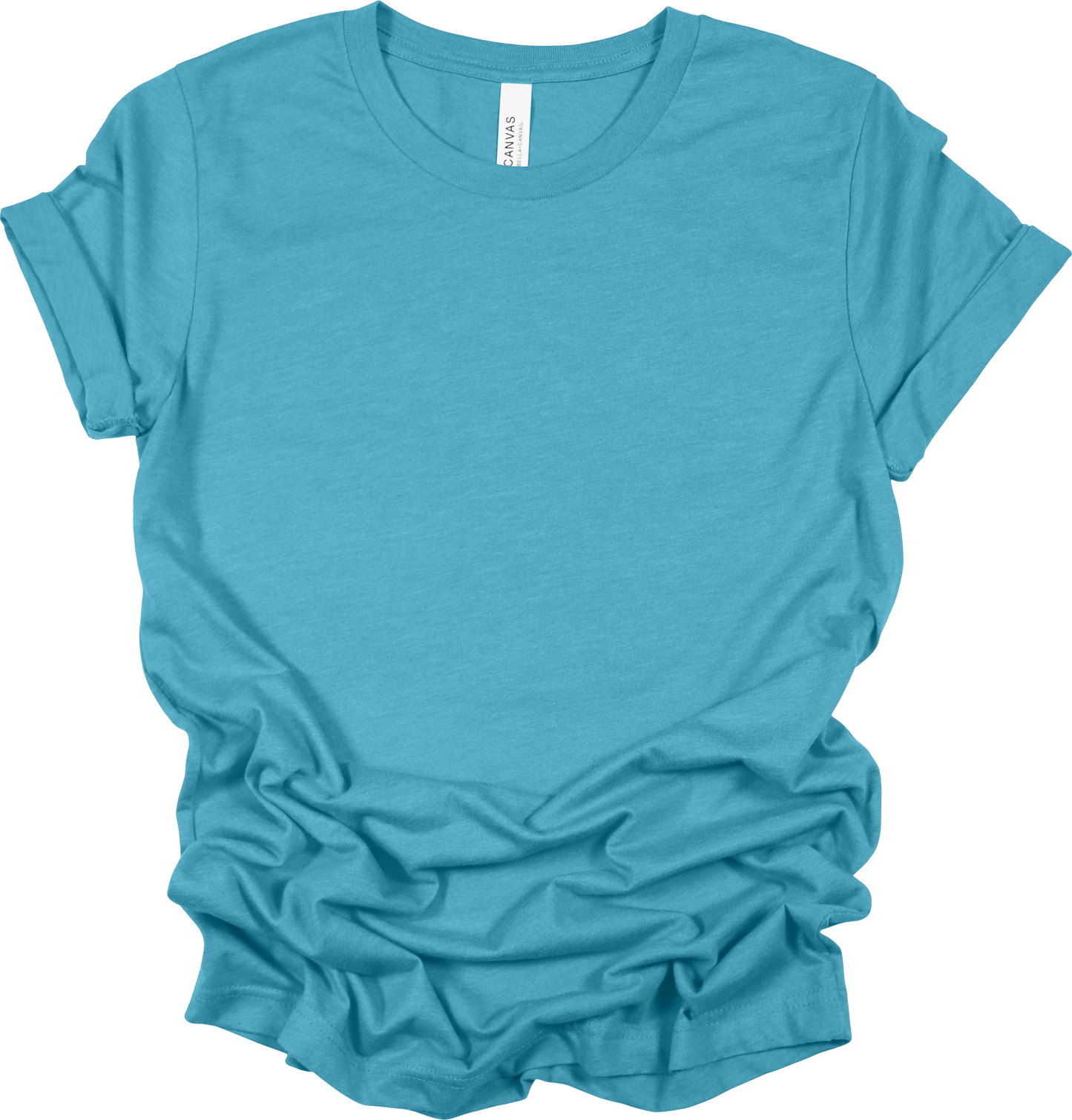 BELLA + CANVAS - CVC Jersey Tee - 3001CVC Heather Aqua Should Have Come With A Warning Shirt SKU#BCHA3001CVC00706S4