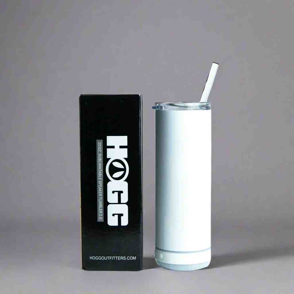 BBHOGG 20oz Skinny Tumbler with Speaker SKU#BB20HSST