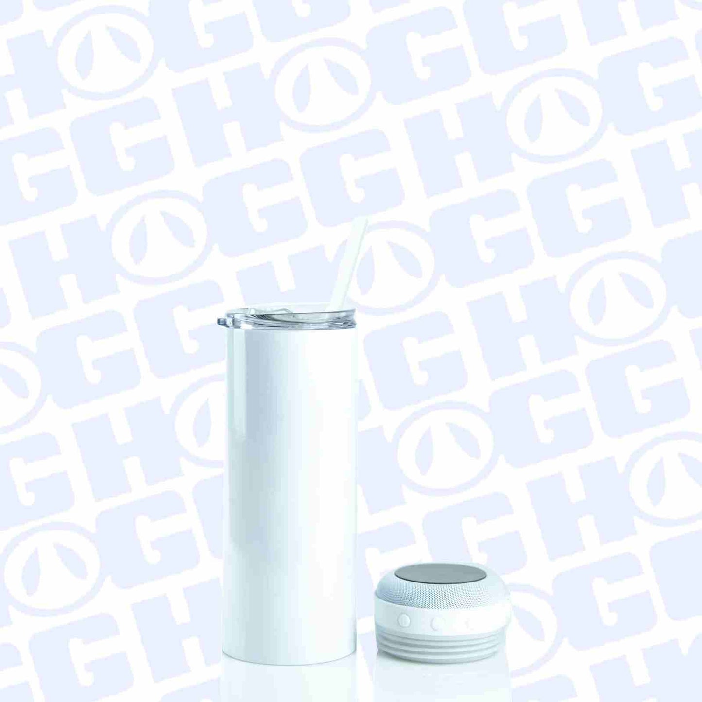 BBHOGG 20oz Skinny Tumbler with Speaker SKU#BB20HSST