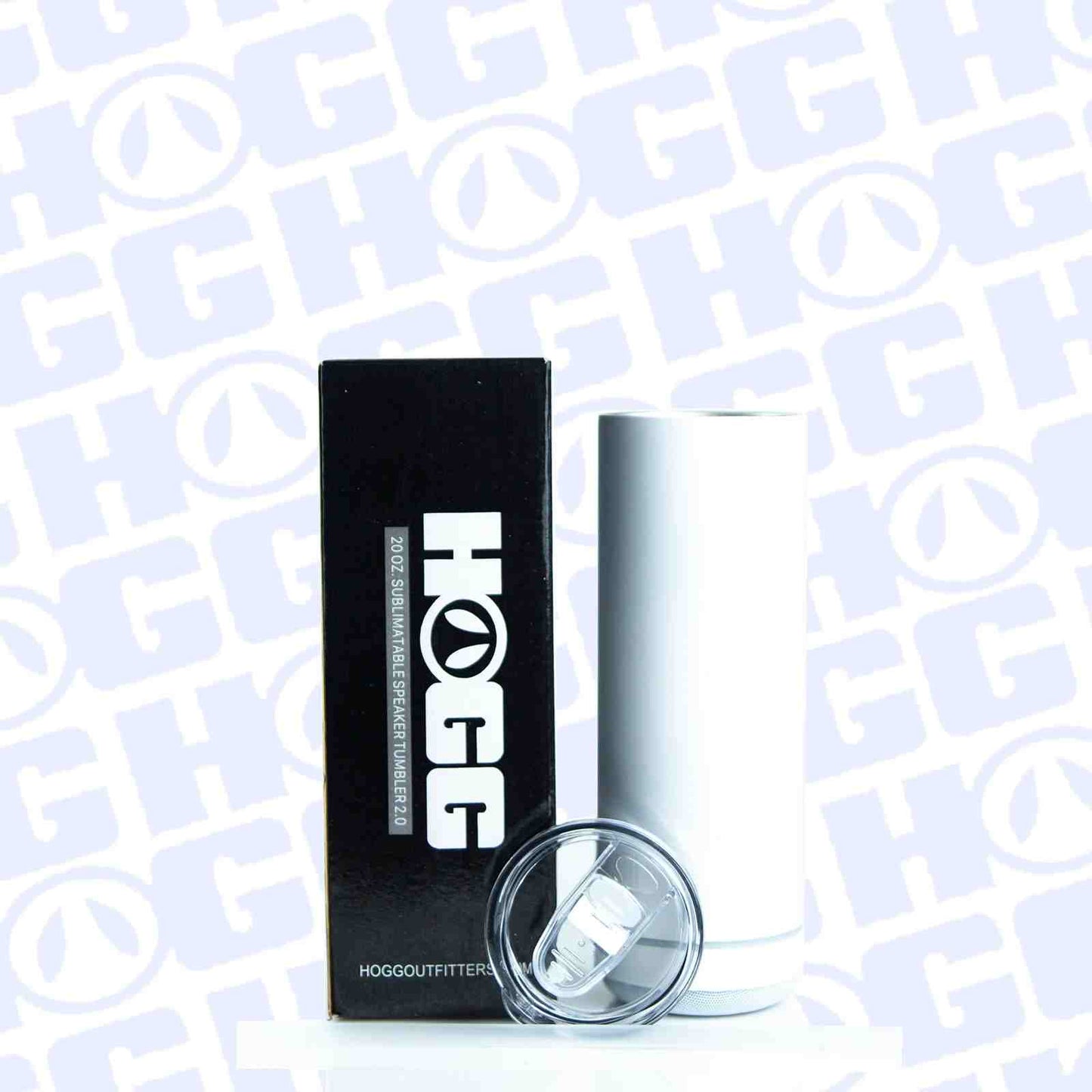 BBHOGG 20oz Skinny Tumbler with Speaker SKU#BB20HSST