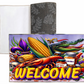 Liberty Bags - Sublimation Dornier Rug Louisiana  Welcome PSB5080 SKU#LBSDRPS508008666000LARUG2