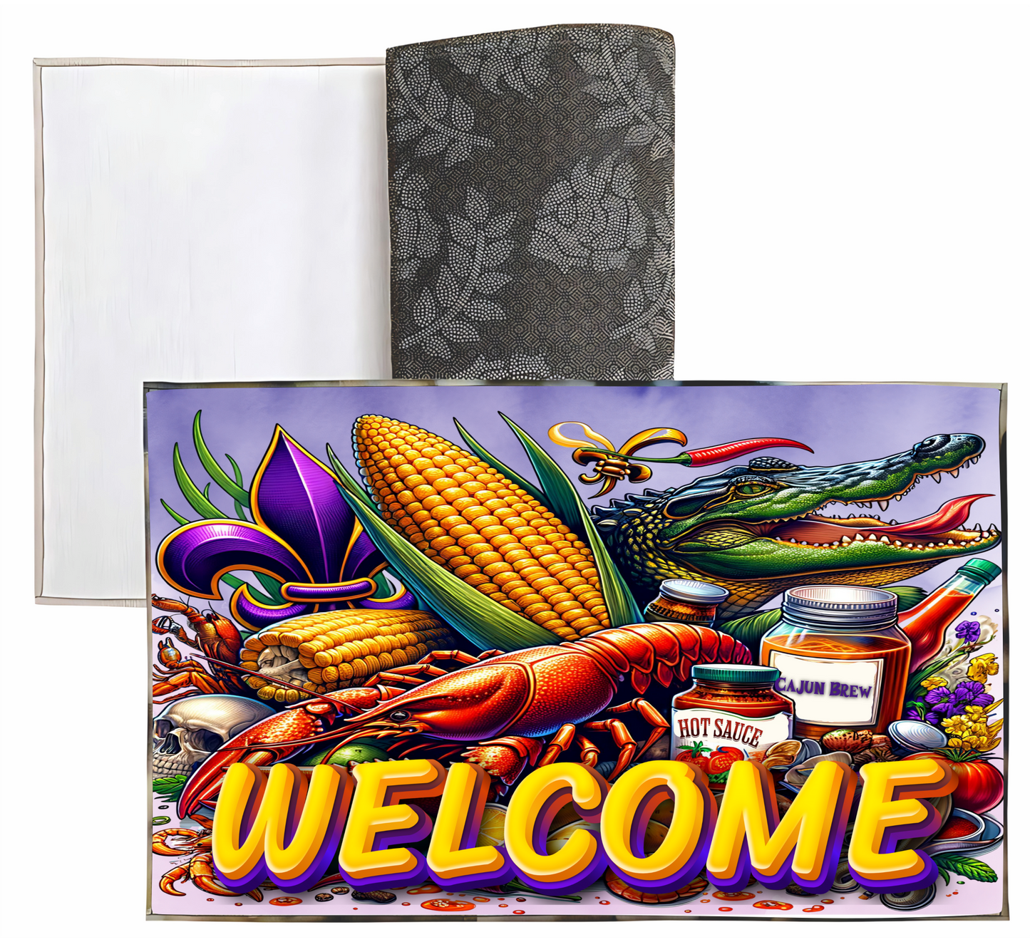 Liberty Bags - Sublimation Dornier Rug Louisiana  Welcome PSB5080 SKU#LBSDRPS508008666000LARUG2