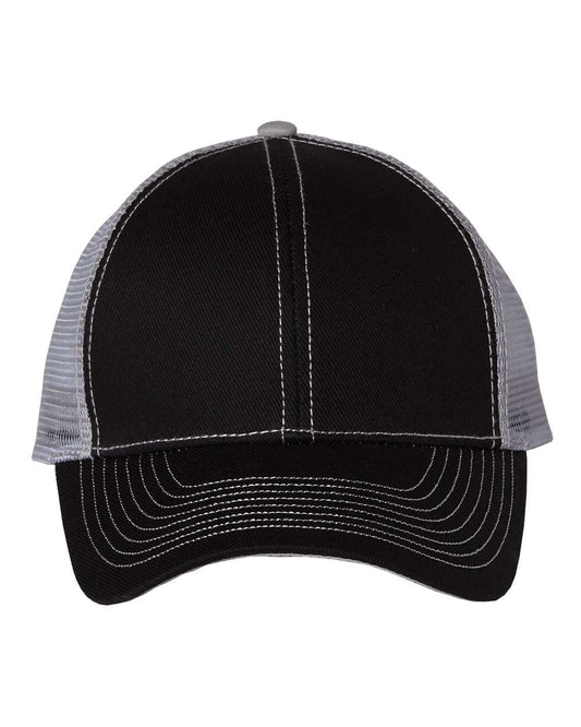 Mega Cap - Twill-Front Trucker Cap - 7641 SKU#MCTFTC7641