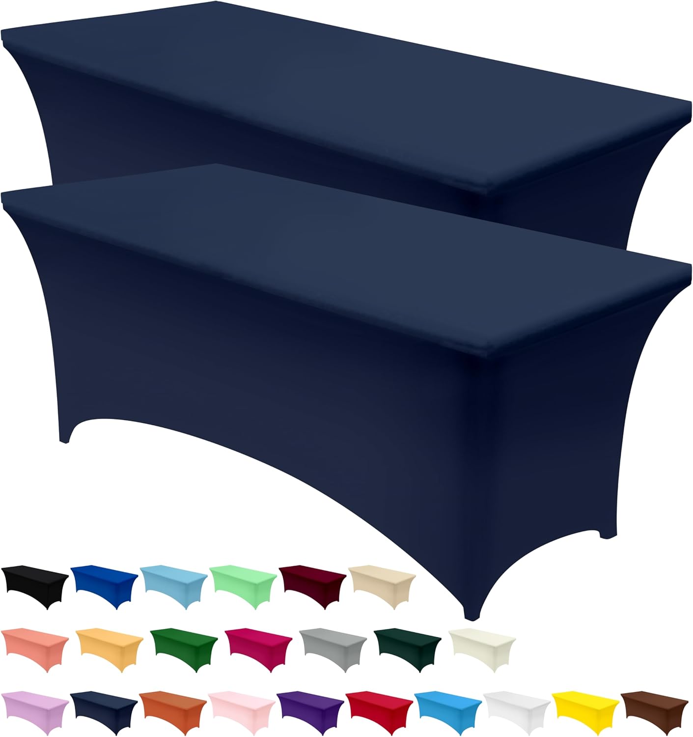 Spandex Waterproof 6' Tablecloths SKU#SW6FT