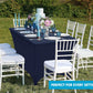 Spandex Waterproof 6' Tablecloths SKU#SW6FT