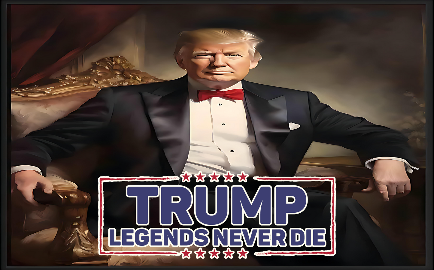 Liberty Bags - Sublimation Dornier Trump Legends Never Die PSB5080 SKU#LBSDRPS508008666000RUG131