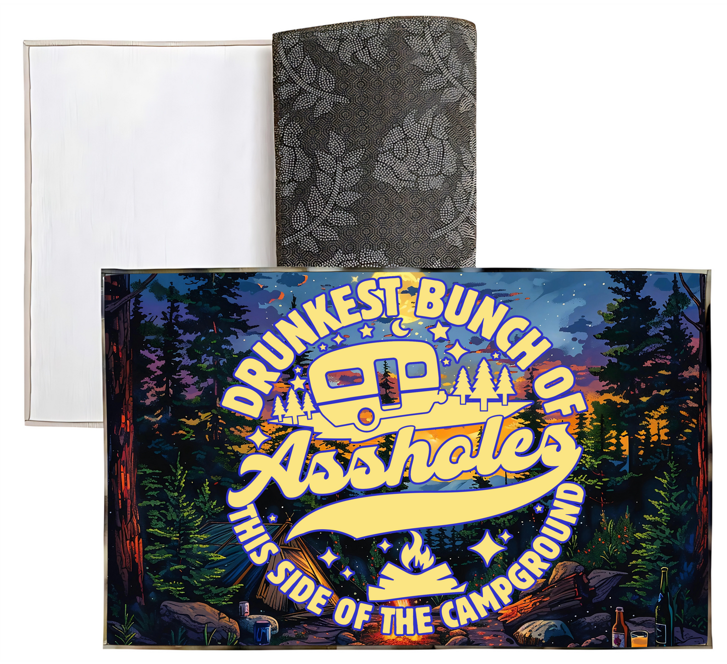 Liberty Bags - Sublimation Dornier Rug Drunkest Bunch of Assholes this side of the Campground   PSB5080 SKU#LBSDRPS508008666000RUG30