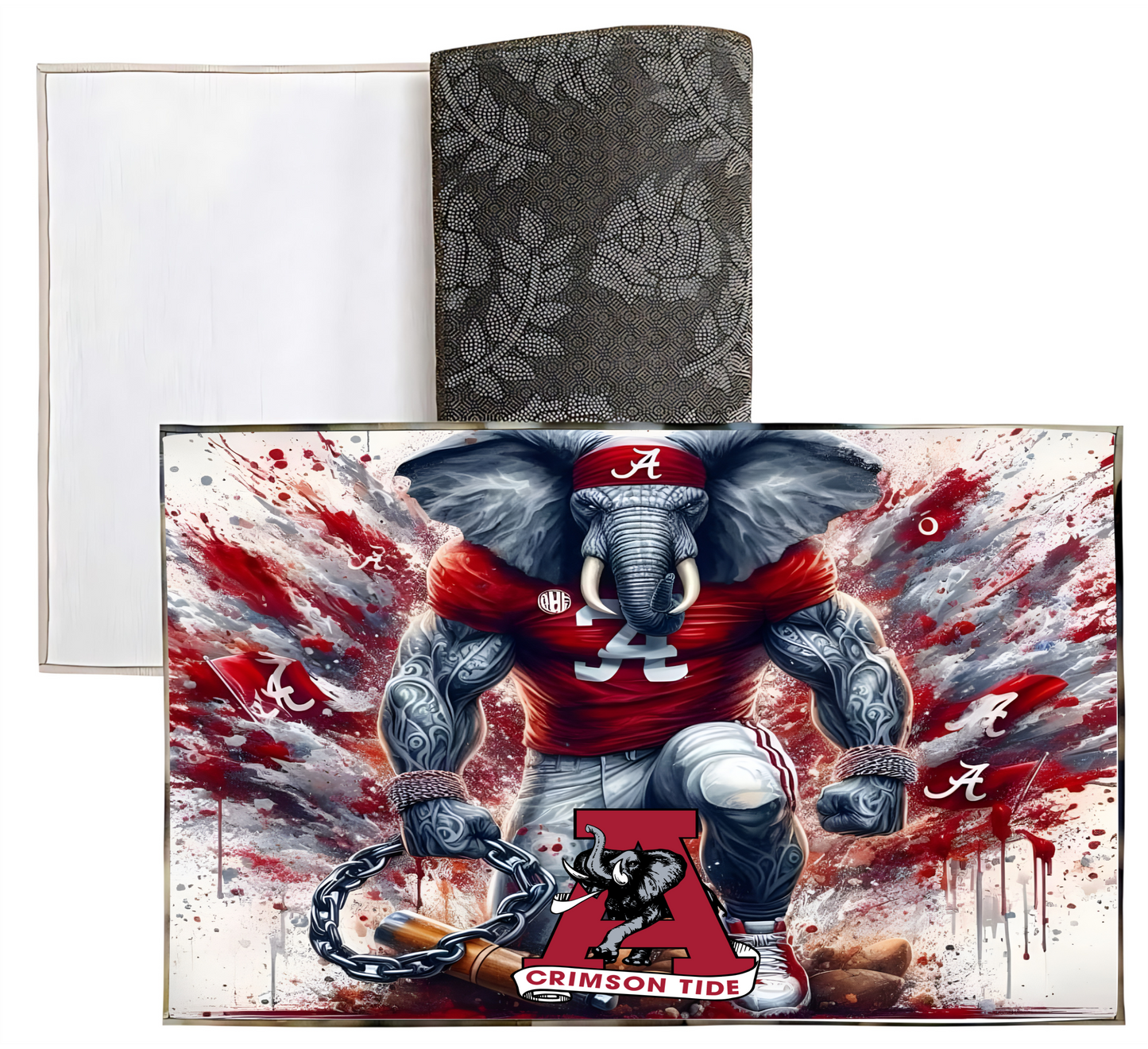 Liberty Bags - Sublimation Dornier Rug Alabama Roll Tide Elephant with Chain PSB5080 SKU#LBSDRPS508008666000RUG35