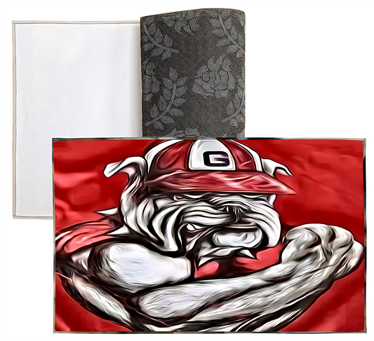 Liberty Bags - Sublimation Dornier Rug Georgia Bulldog Rug PSB5080 SKU#LBSDRPS508008666000RUG50