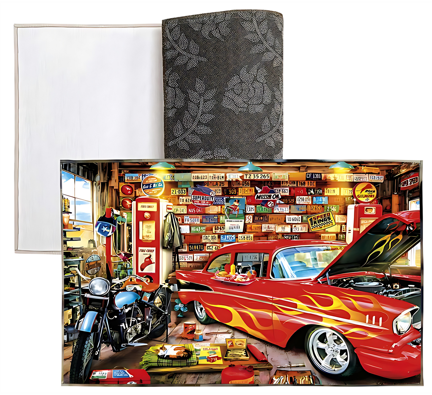 Liberty Bags - Sublimation Dornier Rug Red Car Garage Rug PSB5080 SKU#LBSDRPS508008666000RUG63