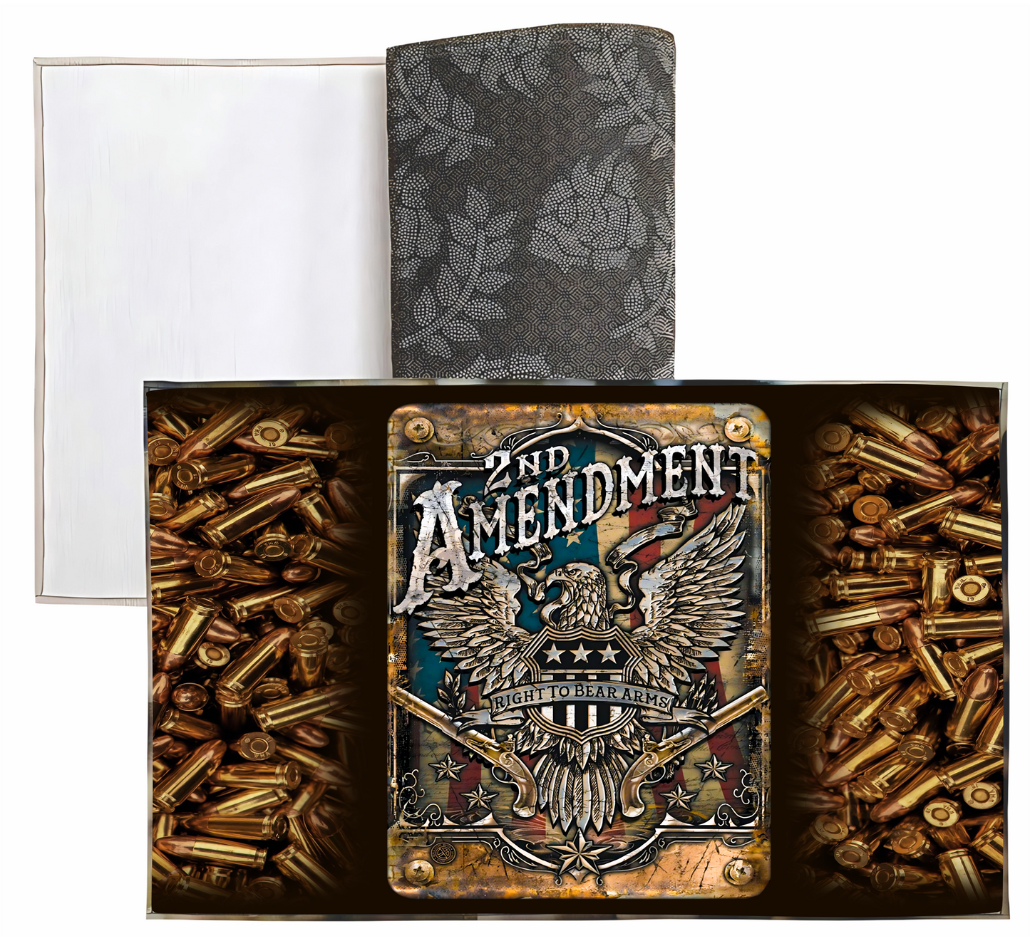 Liberty Bags - Sublimation Dornier Rug 2nd Amendment with Bullets PSB5080 SKU#LBSDRPS508008666000RUG70