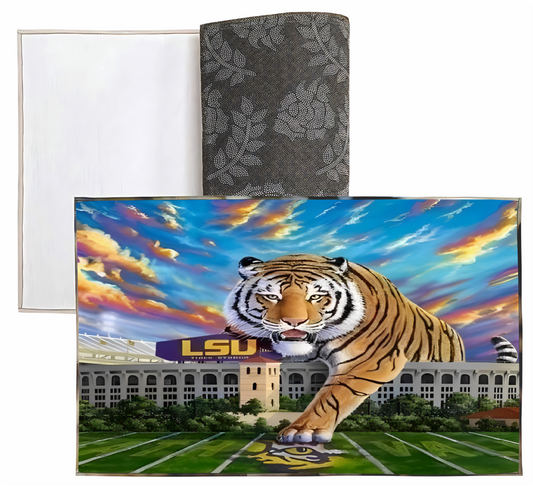 Liberty Bags - Sublimation Dornier Rug LSU Tiger Stadium PSB5080 SKU#LBSDRPS508008666000RUG87