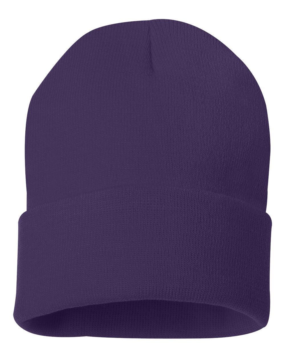 Sportsman SP12 Solid 12" Cuffed Beanie SKU#SP12B