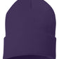 Sportsman SP12 Solid 12" Cuffed Beanie SKU#SP12B
